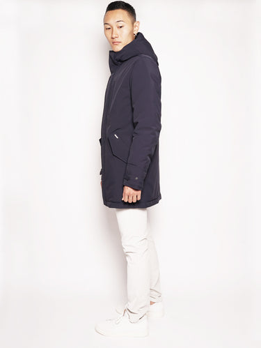 STRETCH MILITARY PA Blu-Parka-WOOLRICH-TRYME Shop