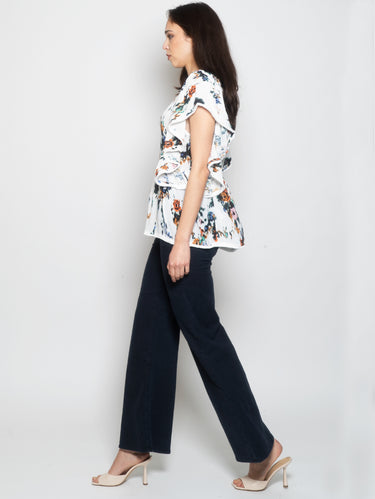 Denim with Patch Pockets Blue