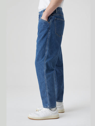 Relaxed-Fit-Jeans in Blau
