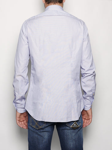 Camicia a righe 722ML 11232 Blu/Bianco-Camicie-XACUS-TRYME Shop
