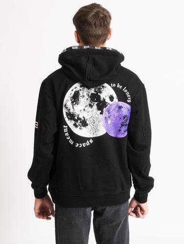 Sweatshirt mit Kapuze Schwarz