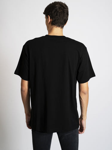T-shirt con Stampa Nero