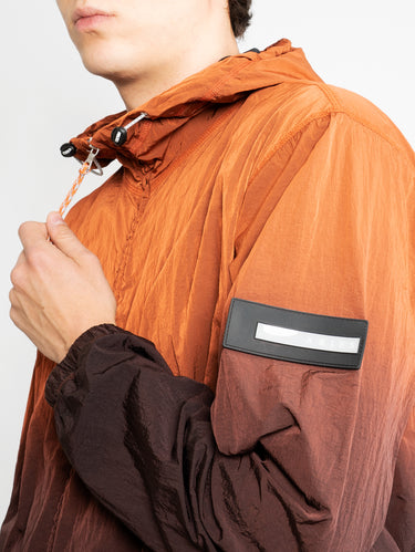 Orange Ombre Nylon Jacket