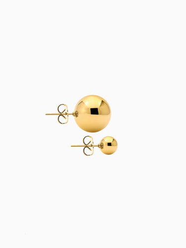 FEDERICA TOSI-Orecchini Asimmetrici Lobo Amber Oro-TRYME Shop