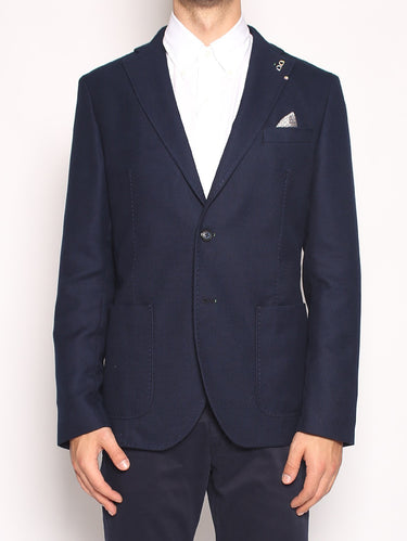 MANUEL RITZ-MANUEL RITZ - Giacca Navy NAVY-TRYME Shop