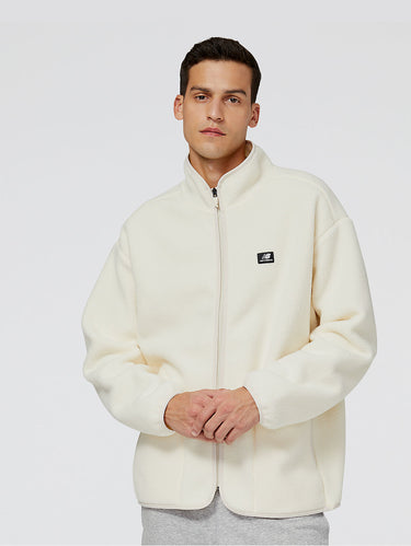 NEW BALANCE-Giacca in Sherpa Angora-TRYME Shop