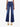 MOTHER-Jeans a Zampa alla Caviglia Vita Alta Blu Medio-TRYME Shop