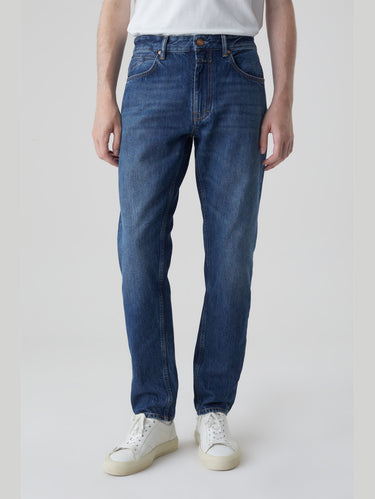 CLOSED-Jeans in Cotone Organico Blu-TRYME Shop