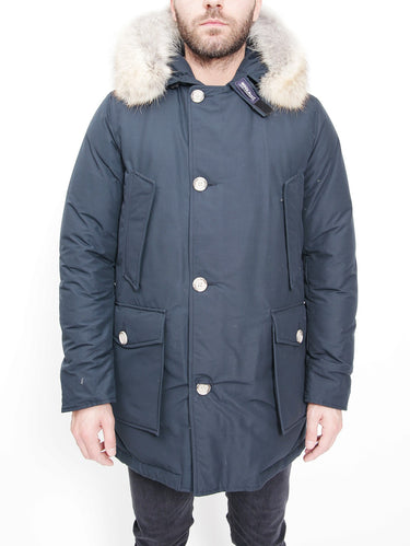 WOOLRICH-Parka Arctic in Ramar DF Blu-TRYME Shop