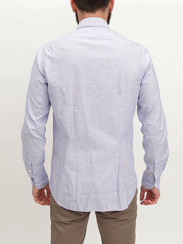 XACUS - Camicia in armaturato misto lino - Mod.767 POLVERE-Camicie-Xacus-TRYME Shop