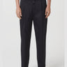 CLOSED-Pantaloni Ampi con Pences Nero-TRYME Shop
