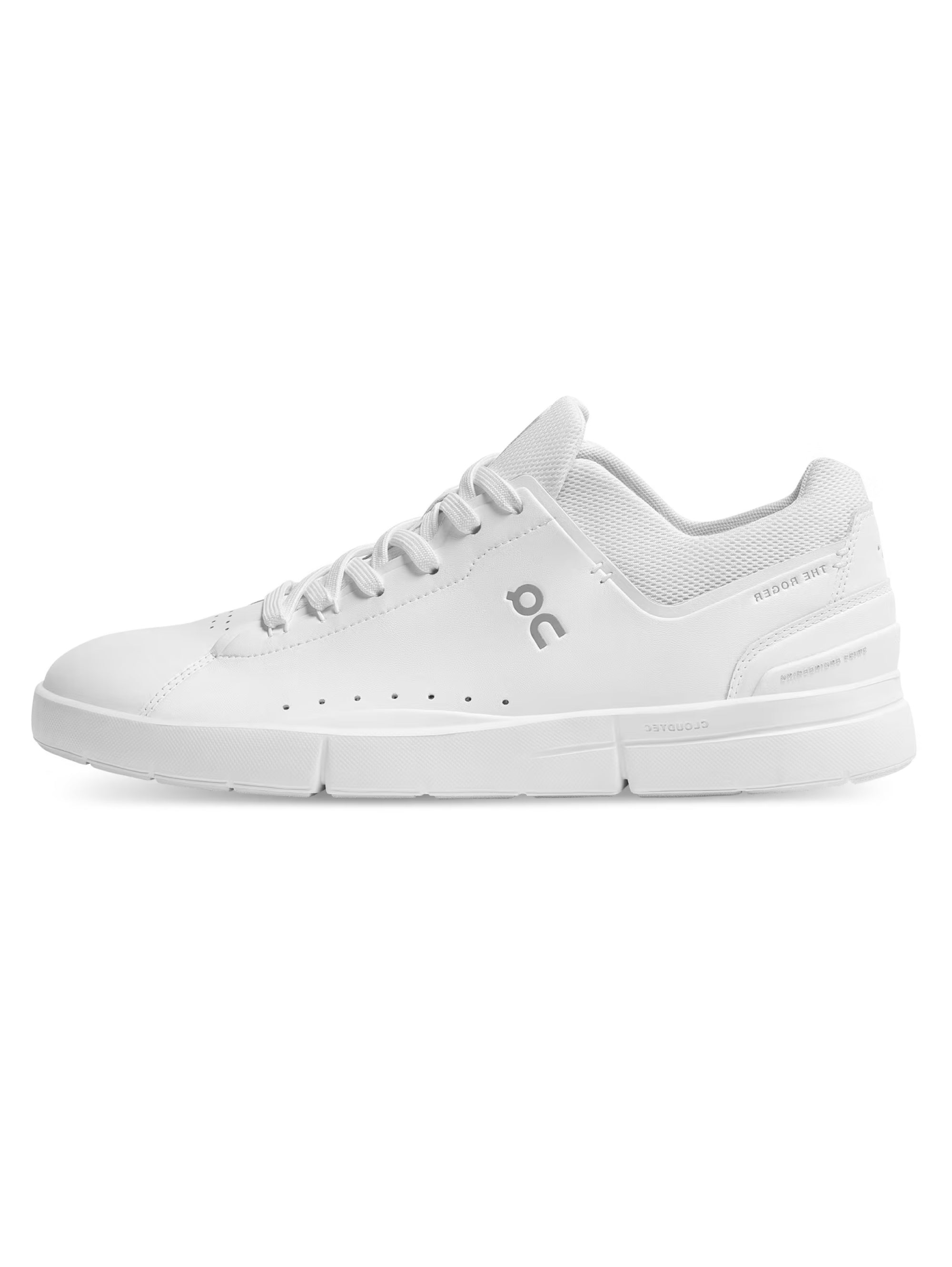 ON Men's Running The Roger Advantage Sneakers in White/Rust On ON Men's Running The Roger Advantage Sneakers in White/Rust On