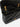 Borsa a Tracolla Love Bag Puff in Nappa Trapuntata Nero/Oro