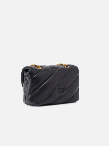 Mini Love Bag Puff Shoulder Bag Black/Gold