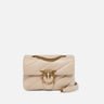 PINKO-Borsa a Tracolla Mini Love Bag Puff Beige-TRYME Shop