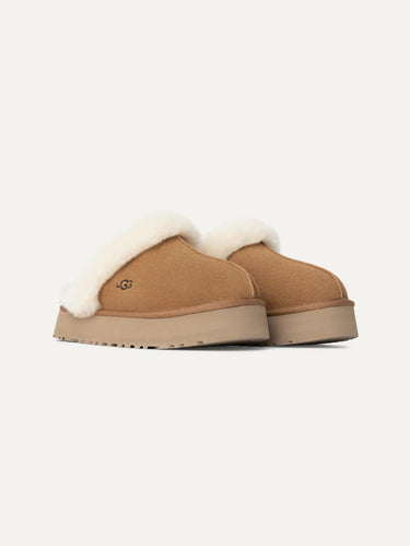 Slip-On aus Lammfell mit EVA-Sohle Disquette Kastanie