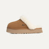 UGG-Slip On in Montone con Suola in EVA Disquette Castagna-TRYME Shop