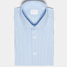 XACUS-Camicia Active a Righe Bianco/Celeste-TRYME Shop