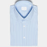 XACUS-Camicia Active a Righe Bianco/Celeste-TRYME Shop