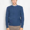 RALPH LAUREN-Maglia a Trecce Blu Chiaro-TRYME Shop