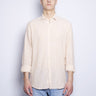 XACUS-Camicia in Misto Lino a Righe Giallo-TRYME Shop