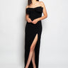 PINKO-Abito Tubino Lungo con Fiocco Nero-TRYME Shop