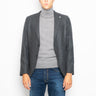 MANUEL RITZ-Giacca Nuvola Monopetto Gessata Grigio-TRYME Shop