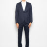 PAOLONI-Completo in Lana Stretch Slim Blu-TRYME Shop
