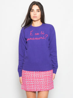 MC2 SAINT BARTH-Maglia Girocollo New Queen Viola-TRYME Shop