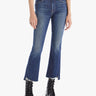 MOTHER-Denim Bootcut con Orlo Sfrangiato Blu-TRYME Shop
