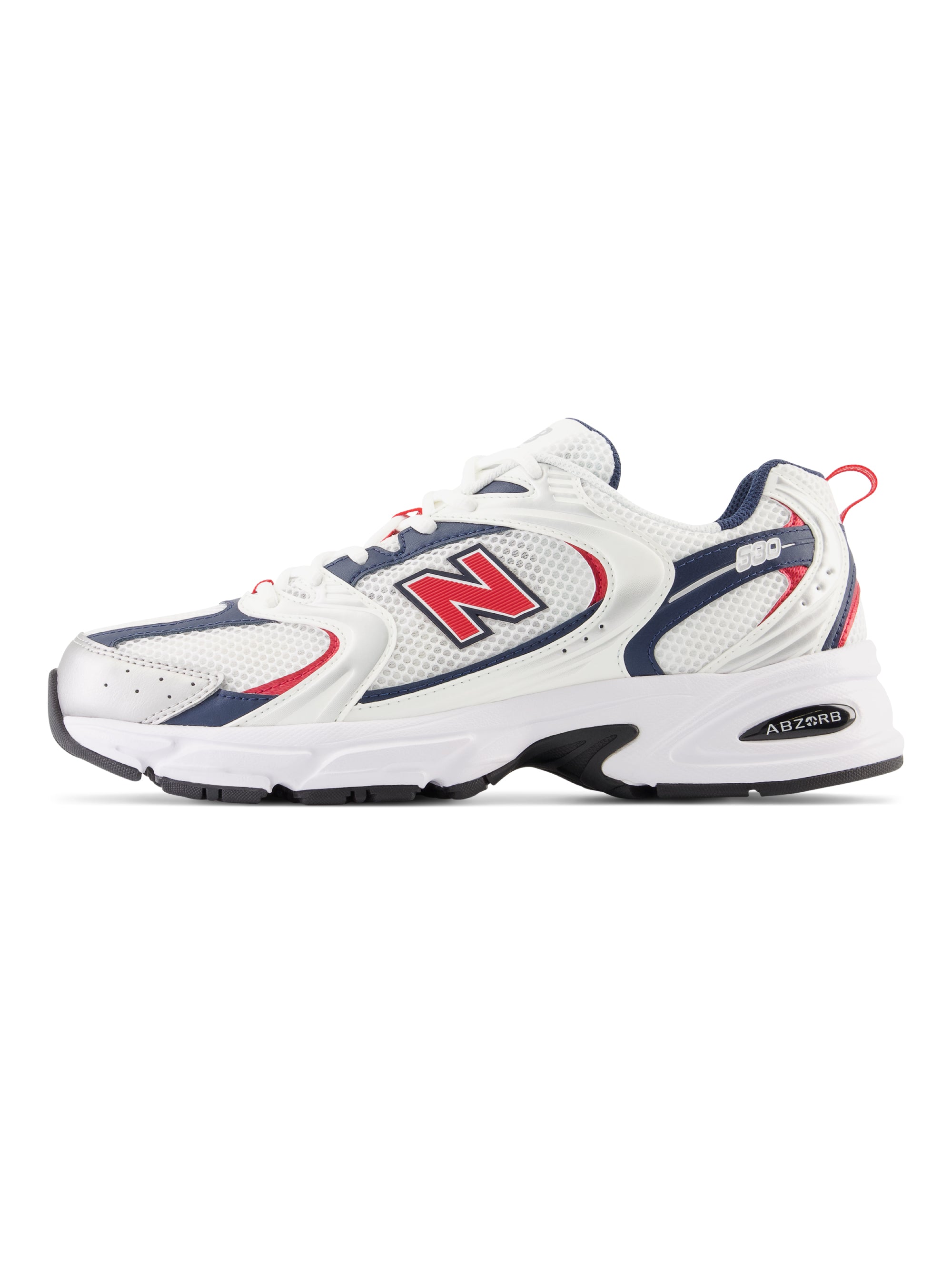 NEW BALANCE-Sneakers 530 Lifestyle Bianco/Rosso-TRYME Shop