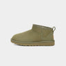 UGG-Stivaletti in Montone Ultra Mini Classic da Donna Verde-TRYME Shop