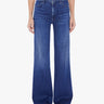 MOTHER-Denim a Zampa e Vita Alta Blu-TRYME Shop