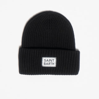 MC2 SAINT BARTH-Cappello a Coste Saint Barth Nero-TRYME Shop