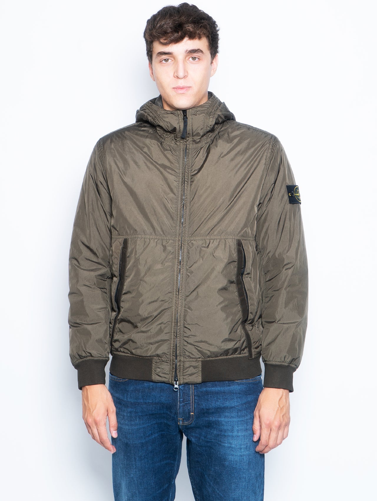Stone Island Giubbino con cappuccio 691640634