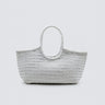 DRAGON DIFFUSION-Borsa a Cestino Grande Nantucket Bianco-TRYME Shop