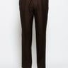 OFFICINE GÉNÉRALE-Pantaloni Ventre Piatto e Gamba Larga Cacao-TRYME Shop