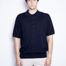 CLOSED-Polo in Cotone Extrafine Blu Notte-TRYME Shop