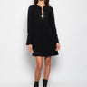 PINKO-Abito Lunghezza Media ad A Nero-TRYME Shop