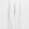 MOTHER-Pantaloni in Velluto a Coste con Tasche Applicate Bianco-TRYME Shop