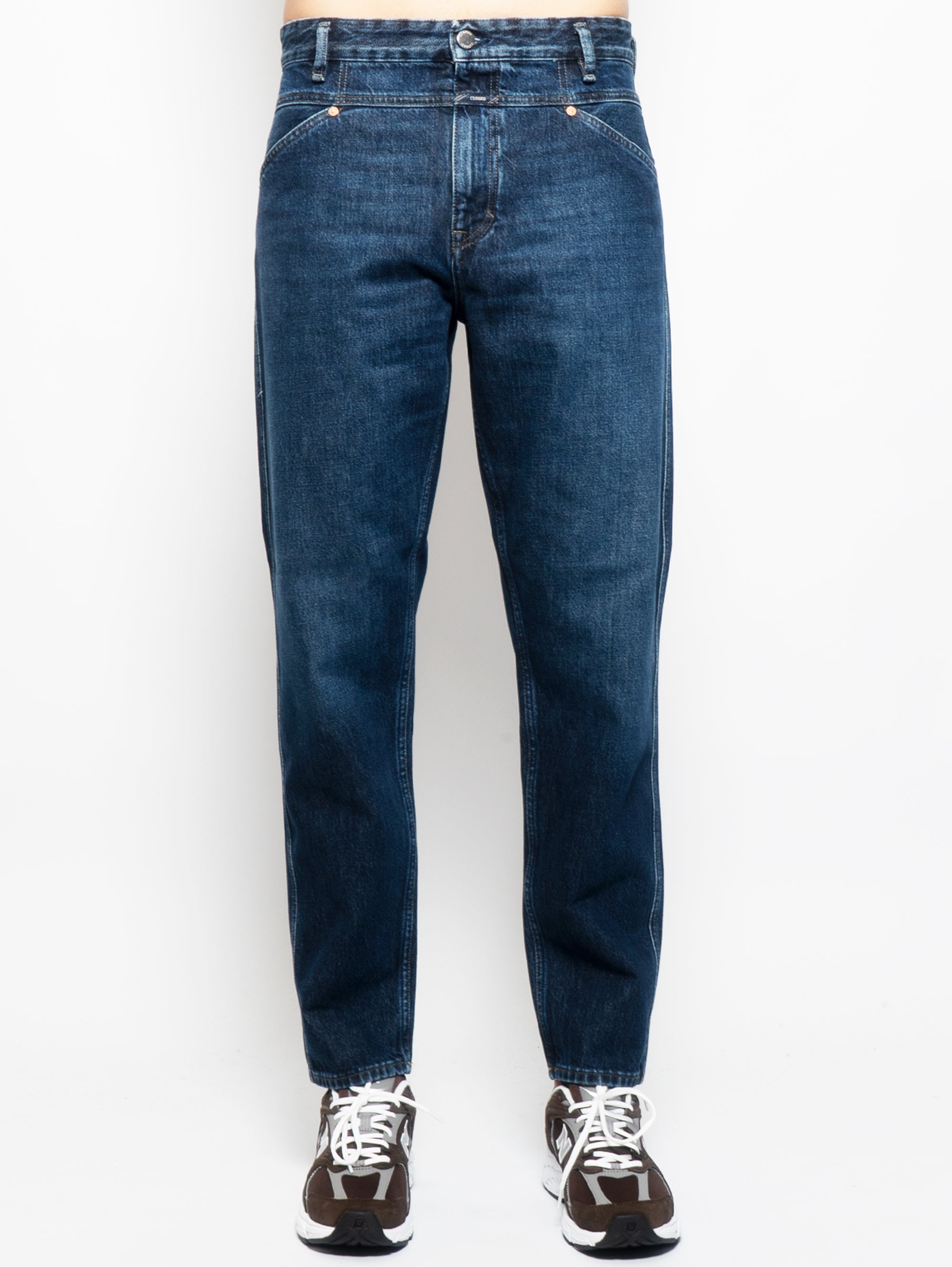 CLOSED-Jeans Relaxed Fit in Cotone Organico Blu-TRYME Shop