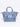 GIANNI CHIARINI-Borsa a Mano con Frange Frisé Blu-TRYME Shop
