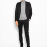 MANUEL RITZ-Completo in Fresco di Lana Drop Nove Nero-TRYME Shop