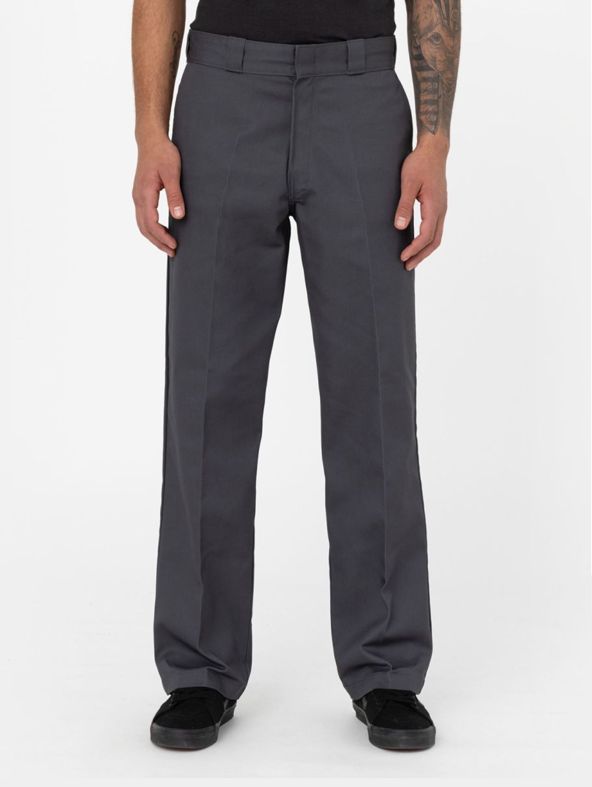 Straight Leg Trousers 874 Anthracite Grey