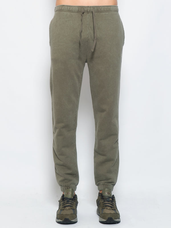 RALPH LAUREN-Pantalone da jogging Loopback Verde-TRYME Shop