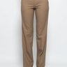 CLOSED-Pantaloni Chino in Lana Gamba Dritta Corteccia-TRYME Shop