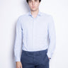 XACUS-Camicia Active Shirt Micro Fantasia Celeste-TRYME Shop