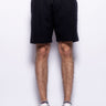 A PAPER KID-Shorts in Felpa con Pince Nero-TRYME Shop