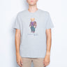 RALPH LAUREN-T-shirt con Stampa Polo Bear Grigio-TRYME Shop