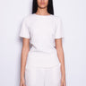 P.A.R.O.S.H.-Blusa con Dettaglio Cut Out Panna-TRYME Shop